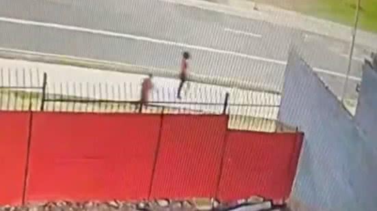 Foto: Reprodução/Câmera de segurança