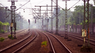 Não há quaisquer indicações de ser uma linha de trens com acesso permitido a passageiros. - Pixabay