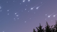 O pico da chuva de meteoros aconteceu na madrugada desta terça-feira (6). - Foto: Pixabay