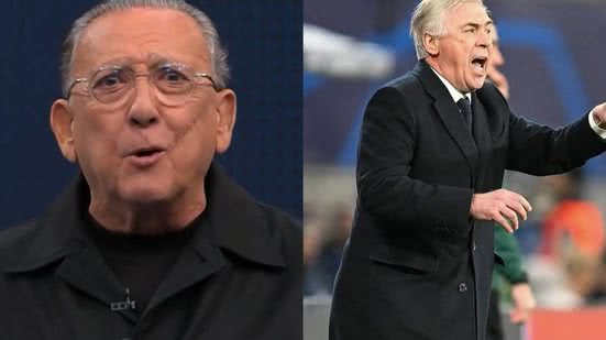 Foto: Reprodução/Instagram/@galvaobueno e @mrancelotti