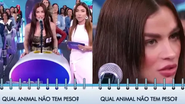 A participante do auditório se apressou em responder com extrema segurança. - (Imagem: Reprodução/SBT)