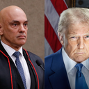O governo brasileiro prepara uma resposta política caso Trump opte por aplicar sanções contra Moraes. - Fotos: Wiki Commons. Montagem: BNews SP