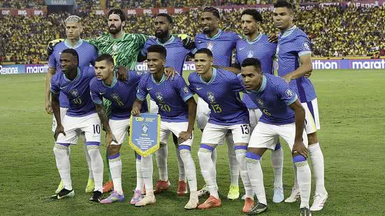 O jogo do Brasil começa às 21h45, na Neo Química Arena, em São Paulo. - Foto: @rafaelribeirorio I CBF