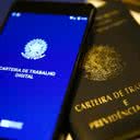 A CTPS digital é o serviço mais utilizado do Governo Federal. - Foto: Bruno Peres/Agência Brasil