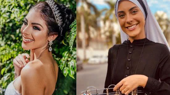 Freira que viralizou já foi modelo - Foto: Reprodução/Redes Sociais