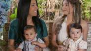 Mãe e filha dão a luz quase juntas. - Foto: Reprodução/Redes Sociais