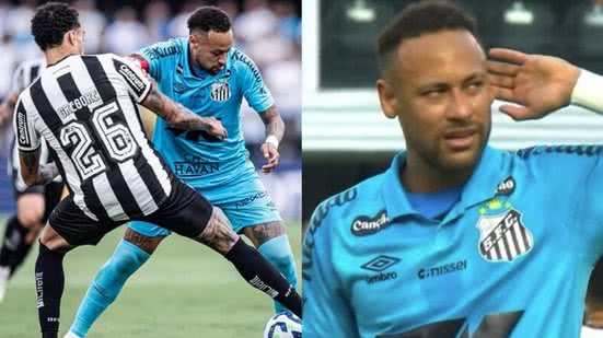 Foto: Raul Baretta/Santos FC e Reprodução/TV Globo