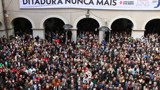 A faculdade fica no Largo de São Francisco, no Centro Histórico de São Paulo. - Foto: Rovena Rosa/Agência Brasil