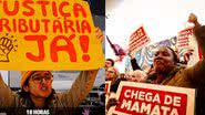 A manifestação foi marcada para iniciar às 18h - Reprodução Instagram Frente Povo Sem Medo