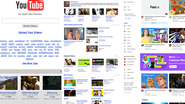 No início, a intenção era que o YouTube fosse um site de namoro em formato de vídeos. - Foto: Reprodução/ Web Design Museum