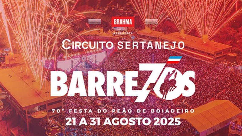 Foto: Divulgação/Festa do Peão de Boiadeiro Barretos