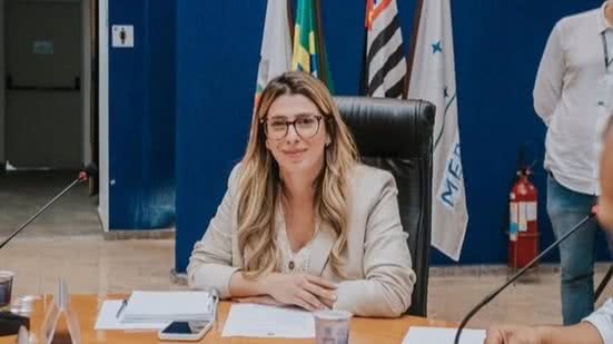 Eleita em 2024, essa é a sua primeira experiência em gestão política. - Foto: Reprodução Instagram