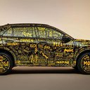 O flagra do protótipo utilizava a carroceria do Tiguan Allspace. - Foto: Divulgação Volkswagen