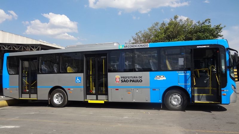 Ônibus da empresa Transwolff - Foto: Transwolff/Pref SP