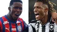 Foto: Letícia Martins/EC Bahia/Vítor Silva/Botafogo.