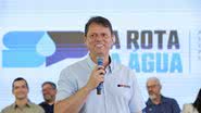 O governador Tarcísio de Freitas iniciou nesta quinta-feira (18) o “Na Rota da Água”. Foto: Divulgação/Governo de SP