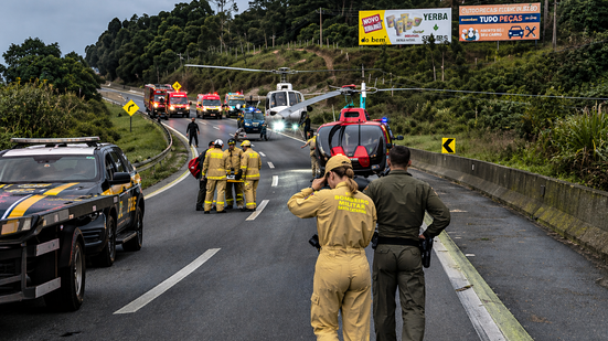 Acidente na BR - 277