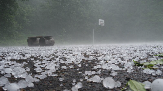 Chuva de granizo