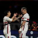 Rubens Chiri e Paulo Pinto / São Paulo FC