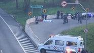 Guarda civil morta na Rodovia dos Imigrantes
