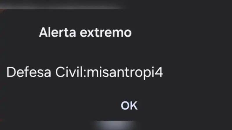 O que significa misantropia, palavra que apareceu em alerta extremo falso