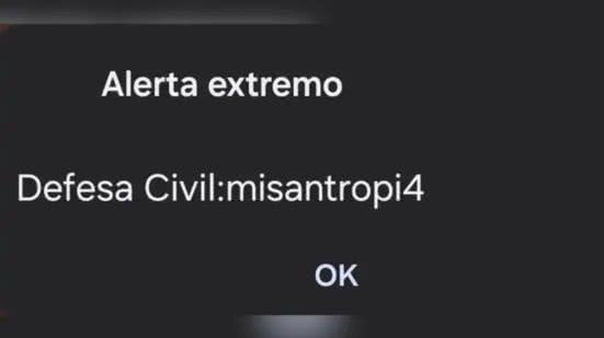 Foto: Reprodução/Defesa Civil
