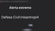 Foto: Reprodução/Defesa Civil