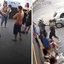 Foto 1: Reprodução/Redes Sociais/Foto 2: Reprodução/Câmeras de Segurança