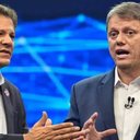 Tarcísio e Haddad disputariam segundo turno em São Paulo