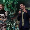 Leila Pereira e Abel Ferreira durante discurso - Foto: Cesar Greco/Palmeiras/by Canon
