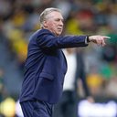 Ancelotti durante o primeiro amistoso contra a Austrália - Foto: Rafael Ribeiro/CBF