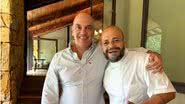Ministro Alexandre de Moraes e o Chef José Maria Meira