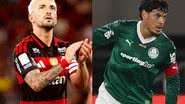 Foto: Adriano Fontes/Flamengo e Cesar Greco/Palmeiras