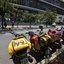 Acidente envolvendo motociclista de aplicativo e caminhão deixou o trânsito parcialmente interditado - Foto: Agência Brasil