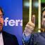 Ex-banqueiro Daniel Vorcaro (à esquerda) e Davi Alcolumbre (à direita) - Foto: Reprodução/Redes Sociais