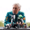 Foto: Rafael Ribeiro/CBF - Ancelotti durante entrevista coletiva