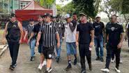 Integrantes da maior organizada do Corinthians fizeram protestos contra o momento - Foto: Divulgação/Gaviões da Fiel