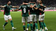 Palmeiras comemora vitória em cima do Corinthians - Foto: Cesar Greco/Palmeiras/by Canon