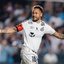 Neymar em comemoração de gol no empate contra o Flamengo - Foto: Raul Baretta/Santos FC