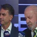 Flávio Bolsonaro e Lula