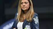 Leila Pereira, atual presidente do Palmeiras