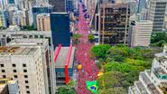 AVenida Paulista esteve lotada para receber o ato político a favor de Lula - Foto: Ricardo Stuckert
