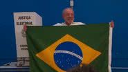 Lula votando no segundo turno - Foto: Reprodução/Vídeo/TV Metrópoles