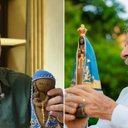 Flávio Bolsonaro (PL) e Lula (PT) com imagens de Nossa Senhora Aparecida - Foto: Reprodução/Redes Sociais | Foto: Ricardo Stuckert