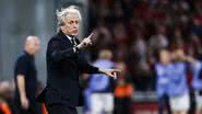 Jorge Jesus comandando time durante vitória por 4 a 2 sobre a Dinamarca - Foto: Reprodução/Federação Portuguesa de Futebol