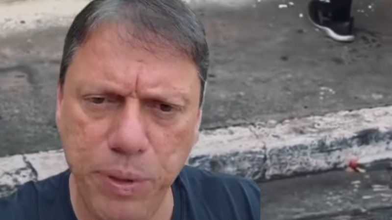 Tarcísio dispara após atos na Paulista: “Quem precisa quebrar para ter razão já perdeu o argumento”