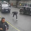 Casal foi preso após tentativa de invasão - Foto: Reprodução/Vídeo