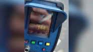Flagra de veículo a 168 km/h em trecho da rodovia - Foto:  PRF/Divulgação