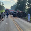 Motociclista morre em acidente na Assis Chateubriand, em Barretos (SP) - Divulgação/Corpo de Bombeiros