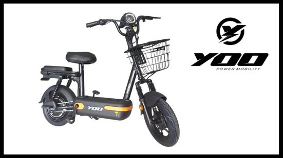 Bicicleta Elétrica Yoo Mobility Y-200 - Divulgação